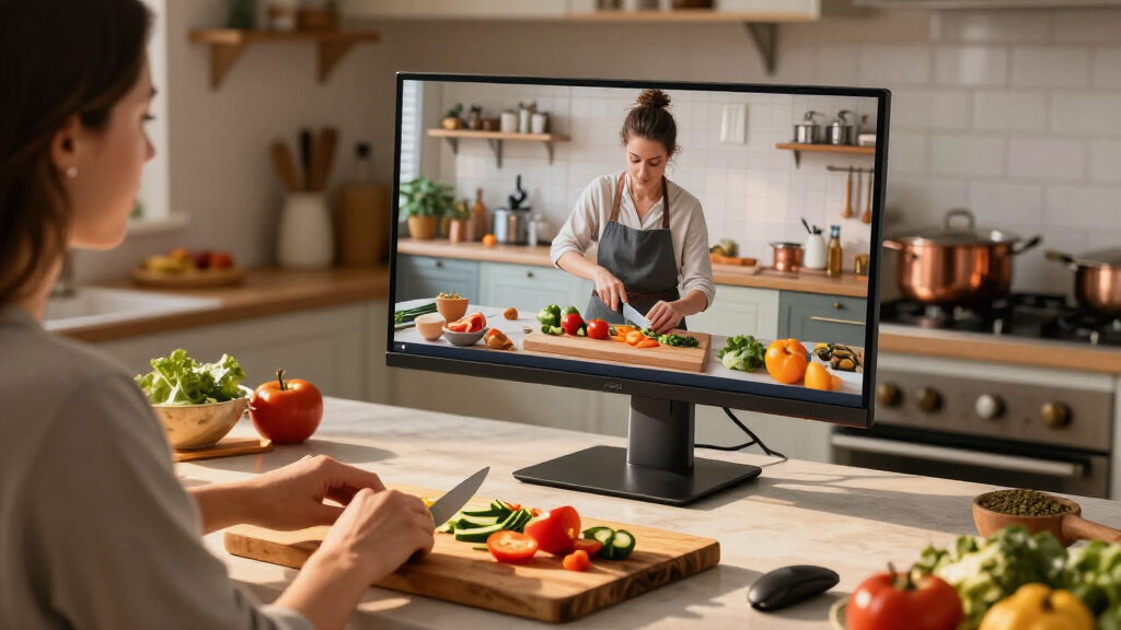 curved monitors for immersive viewing