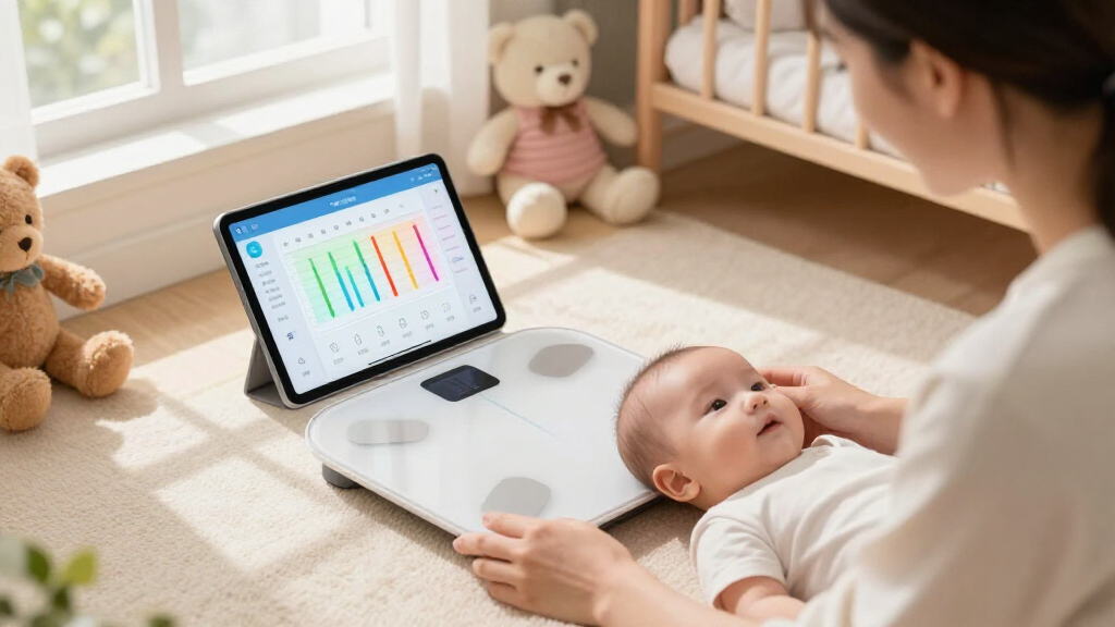 best smart baby scales with growth tracking app