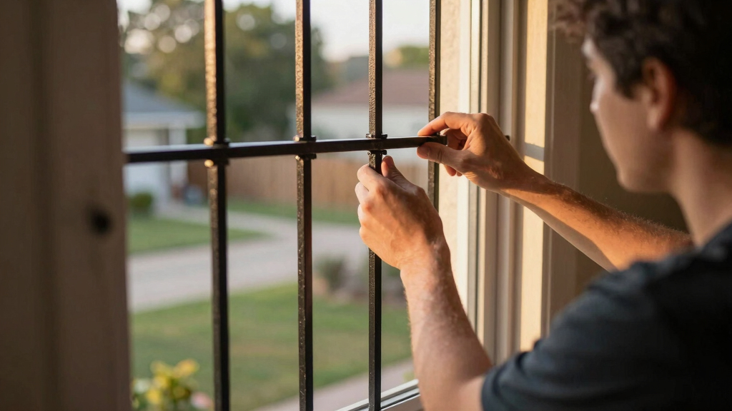 window security bars for basement windows