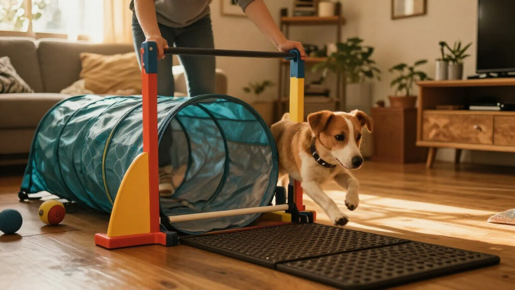 indoor dog agility equipment