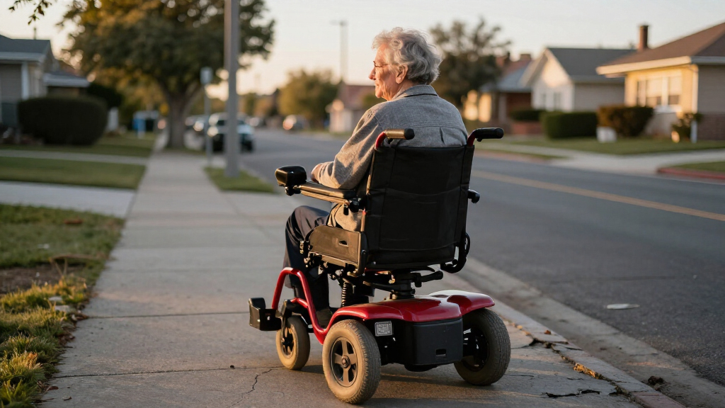 best power wheelchairs for rough sidewalks