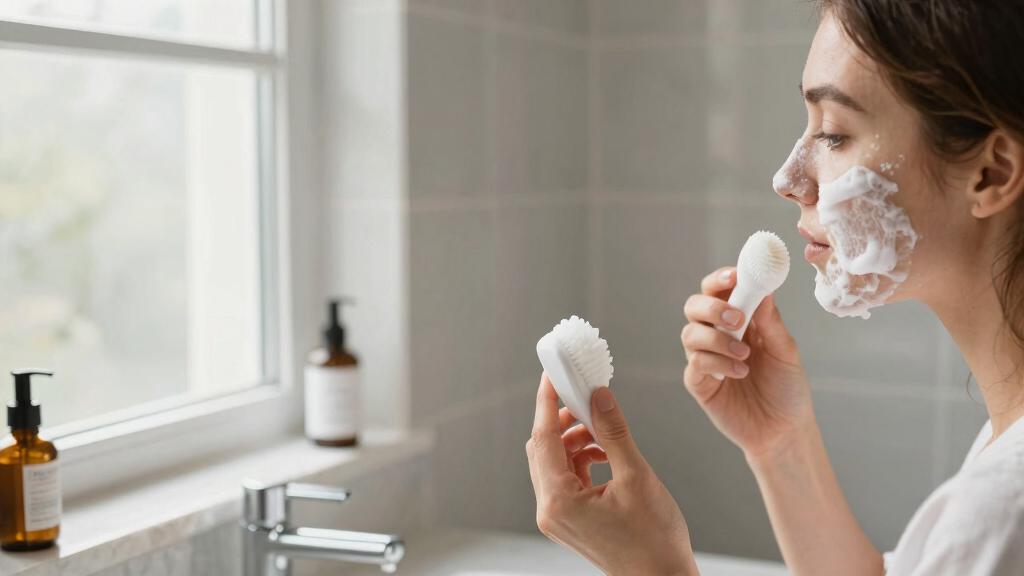 at-home facial cleansing brushes