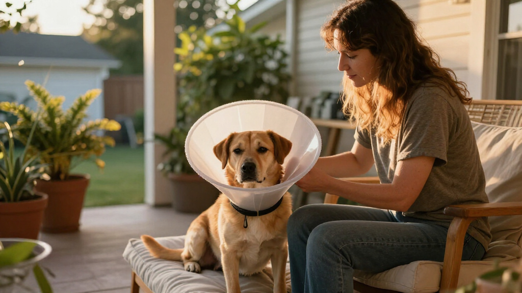 best inflatable recovery collar alternative