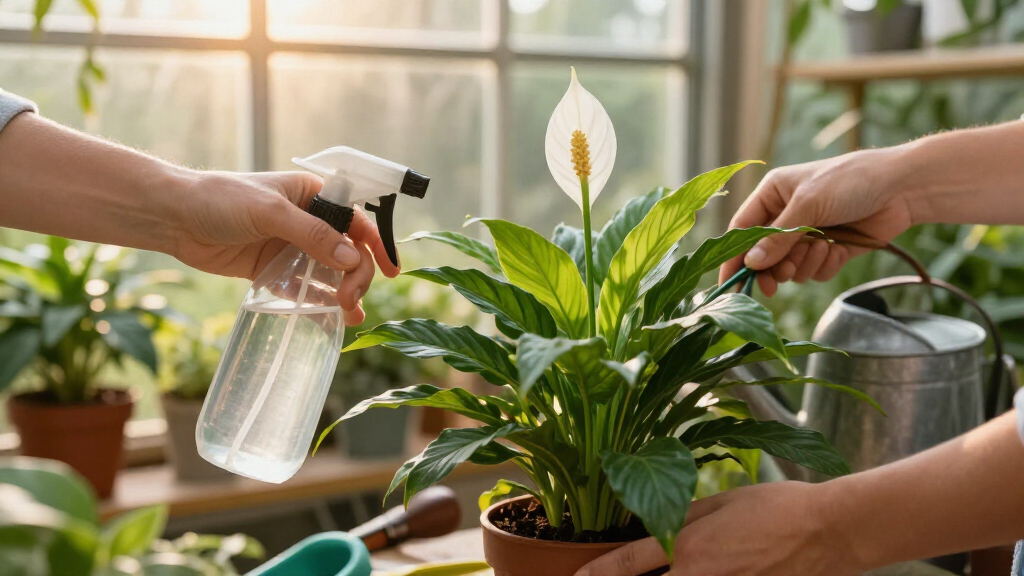 best peace lily care supplies