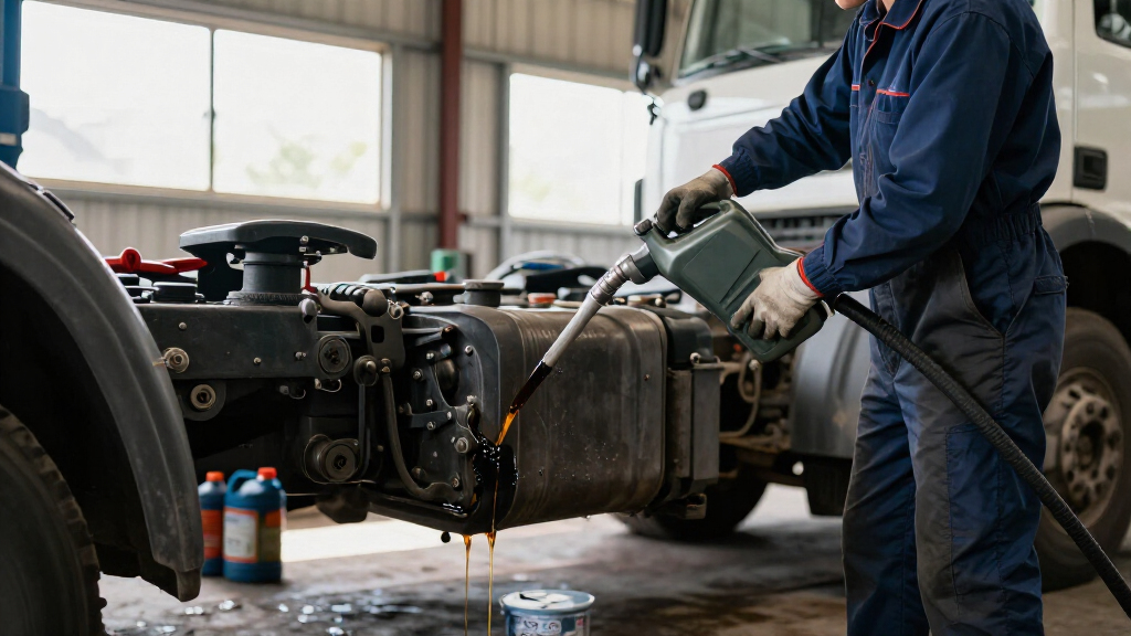 gear oil pump for trucks
