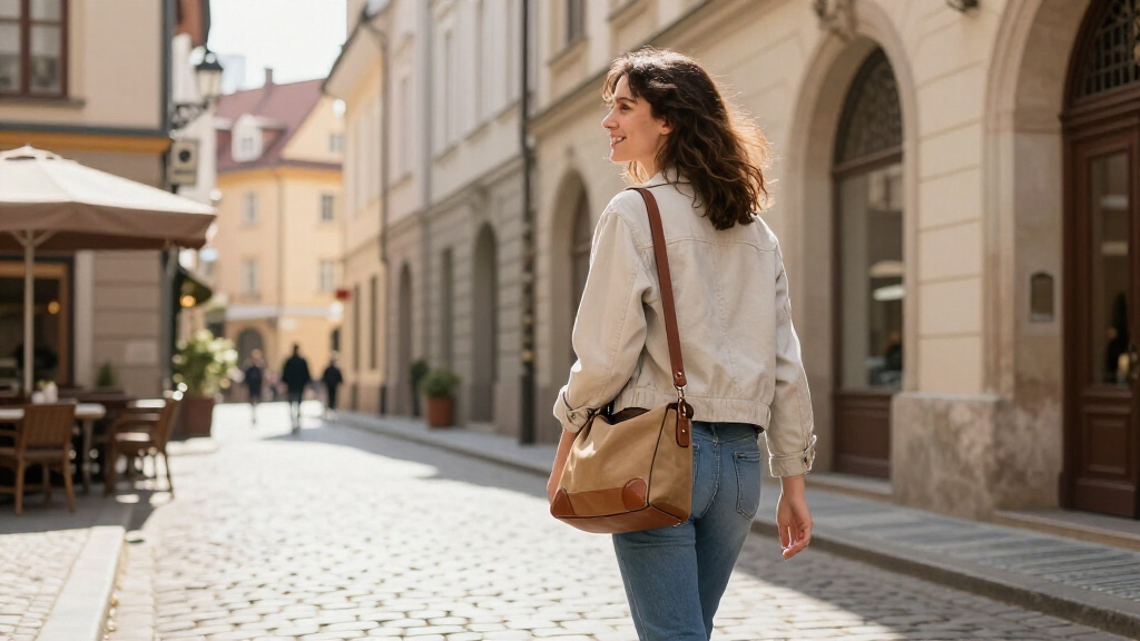crossbody travel bag for europe