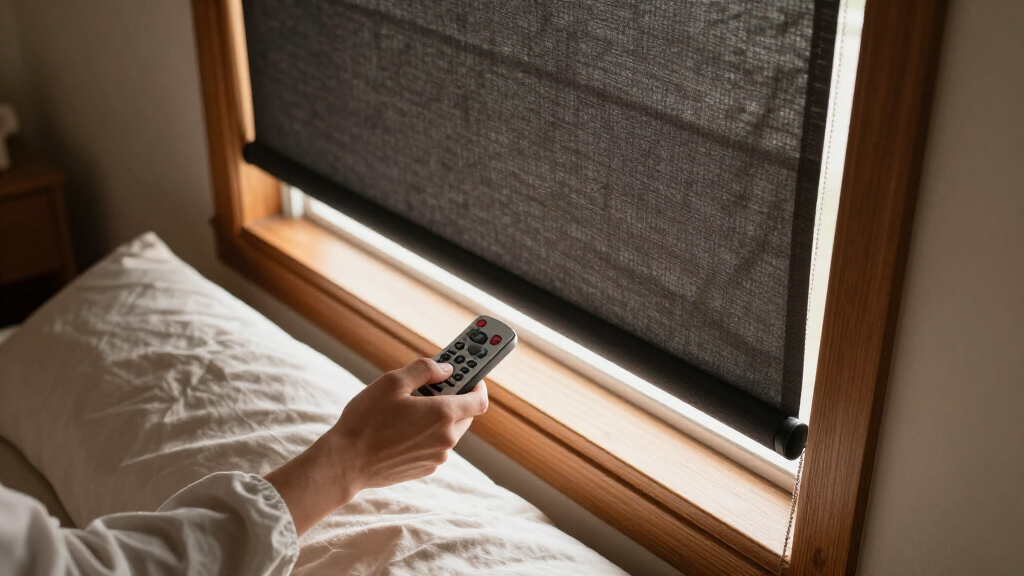 best motorized blackout shades for bedrooms