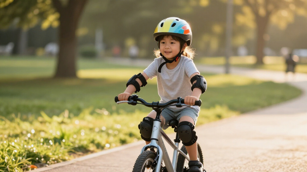 best kids bicycle helmet and pad sets