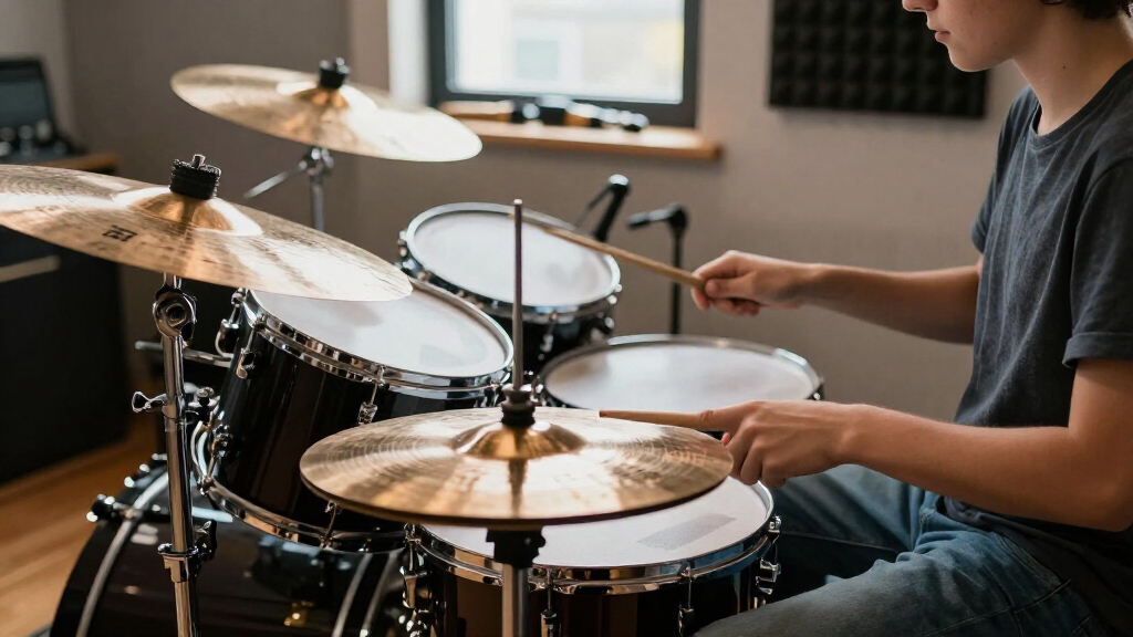 cymbal pack for beginner drummers quality