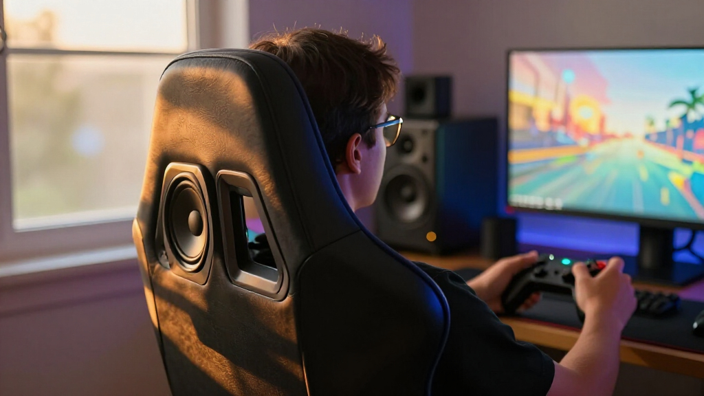 gaming chairs with built-in speakers
