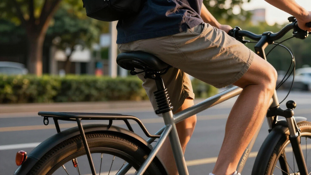 commuter e bike with suspension seatpost