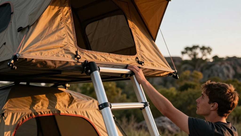 best replacement ladder for rooftop tent