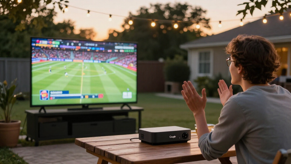 best projector with google tv for sports