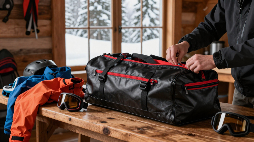 premium ski and snowboard travel bags