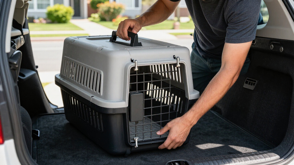 impact resistant dog crate for travel