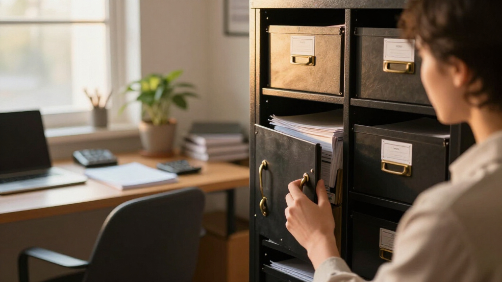 best tall locking cabinet for bookkeeping office