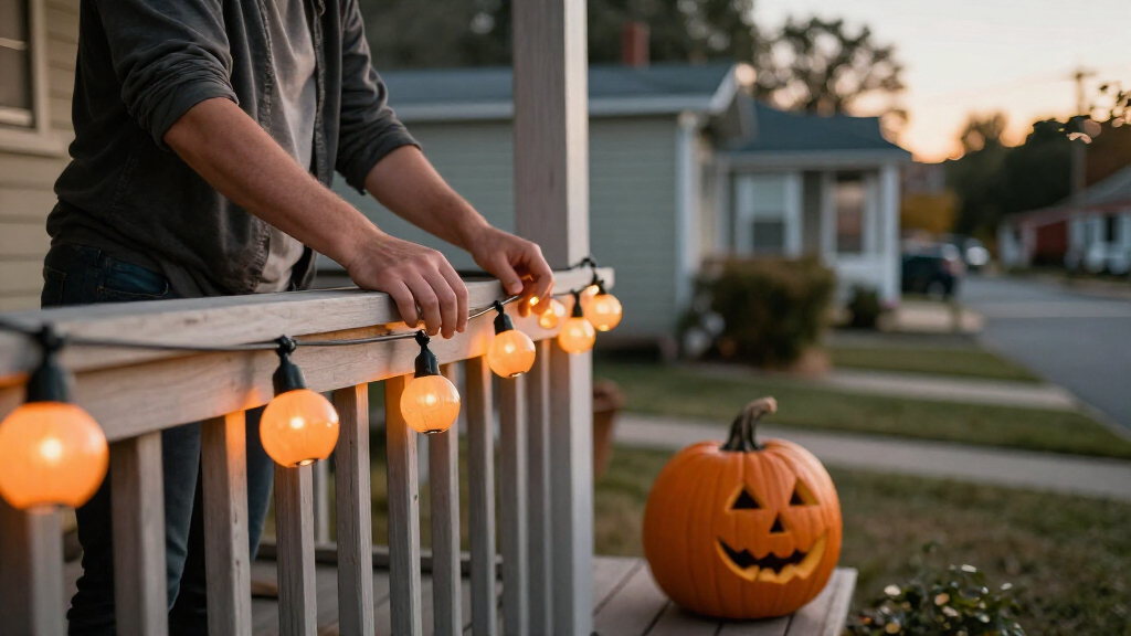 Halloween string lights