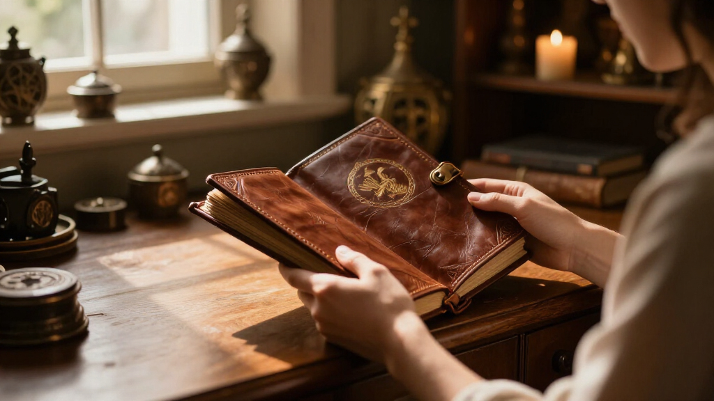 premium leather bound spellbooks