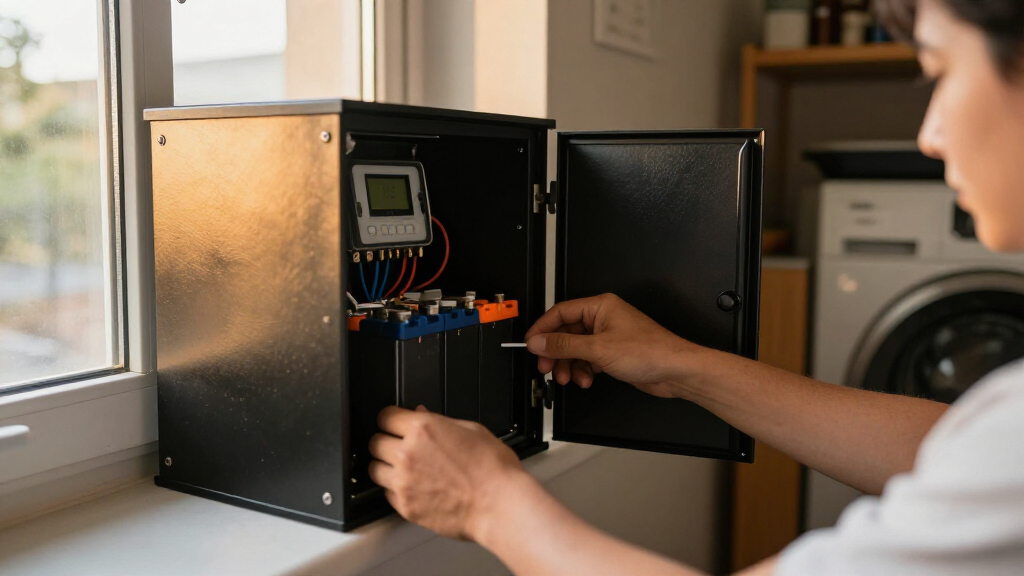 best lifepo4 battery cabinet for indoor utility rooms