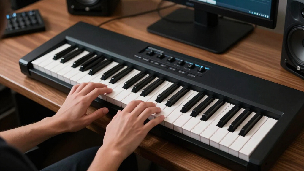 midi controller keyboard 88 key weighted