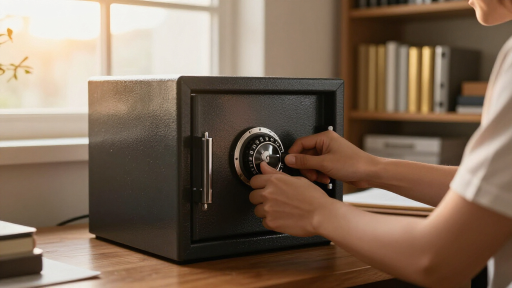 high capacity deposit safe for home business