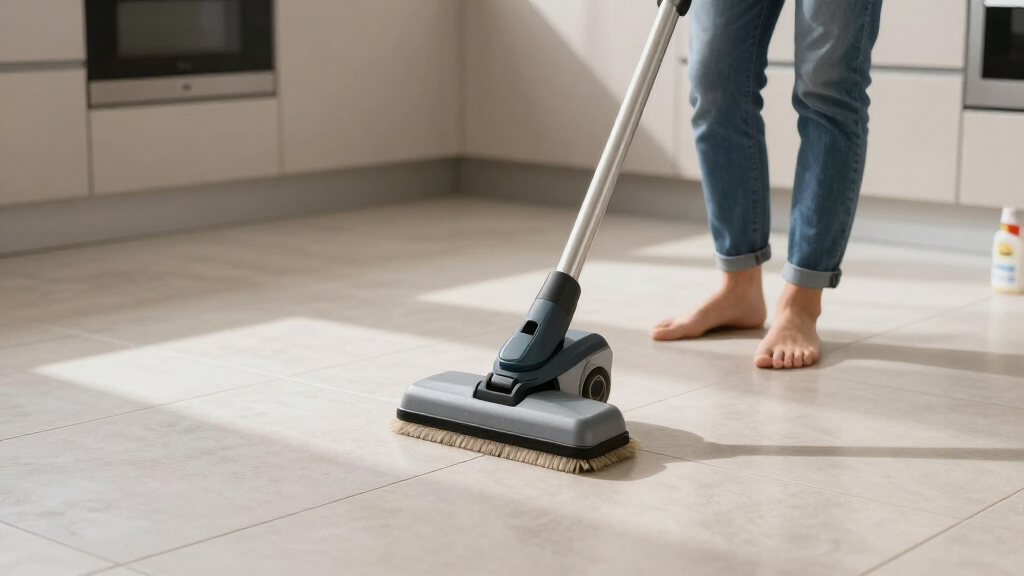 best cordless floor scrubber machine for tile grout
