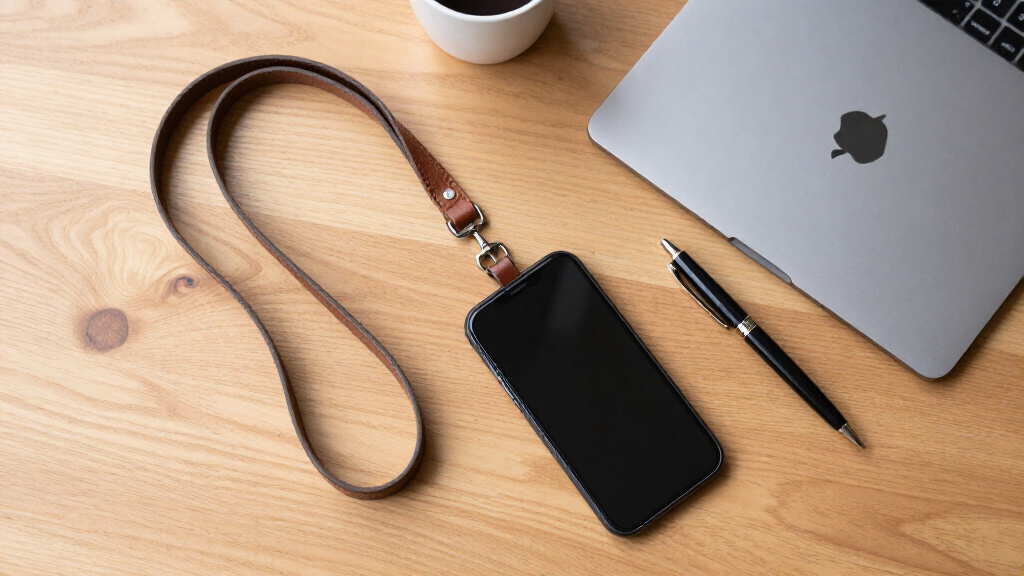 luxury phone crossbody lanyards for business professionals
