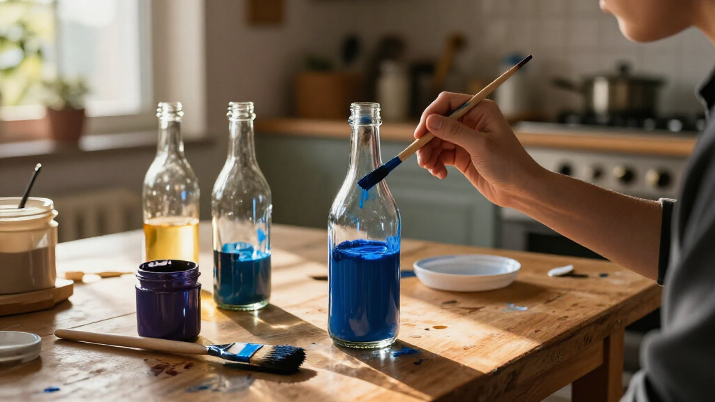 best paint for glass bottles