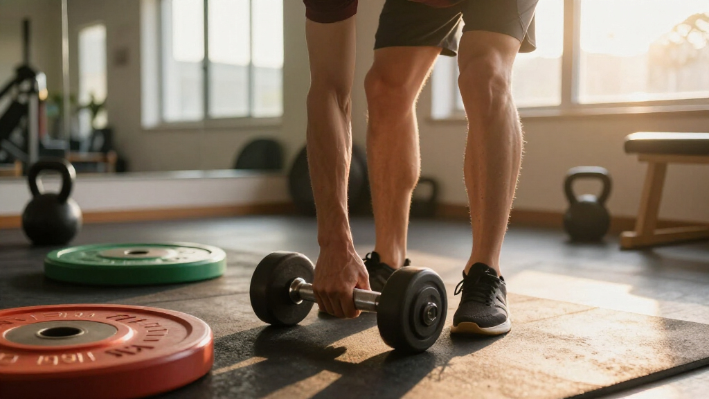adjustable dumbbell set