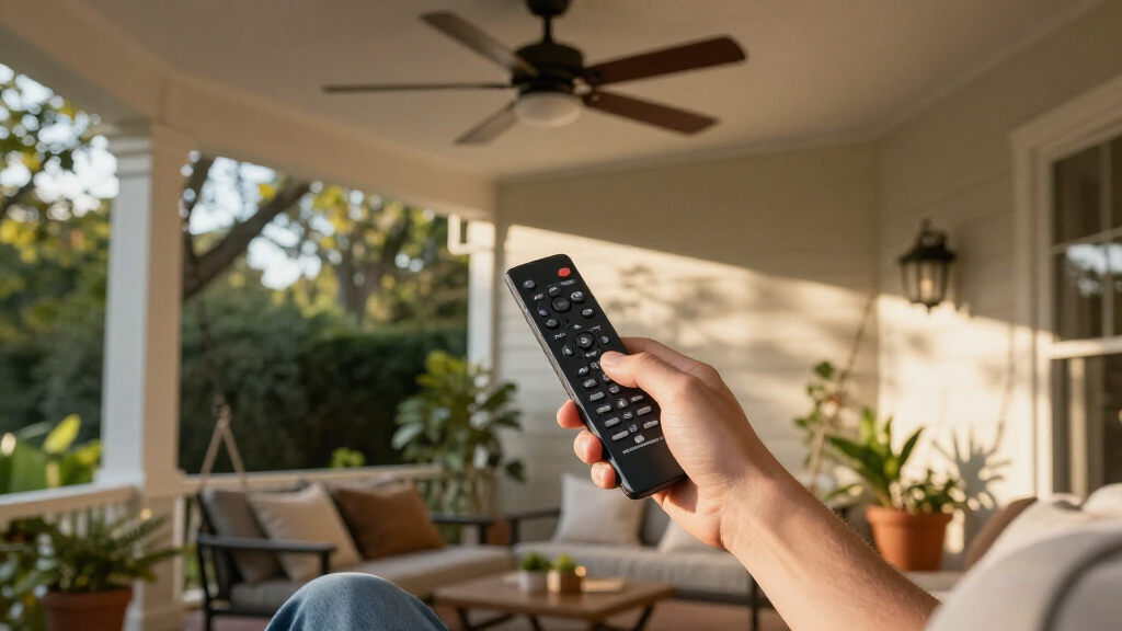 ceiling fan with remote energy efficient