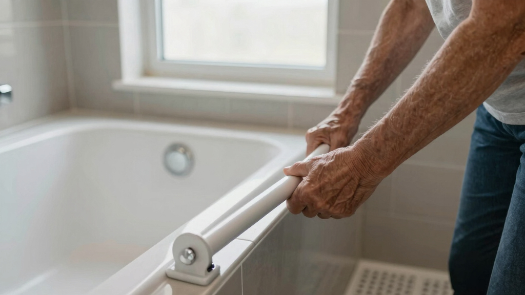 tub safety rail