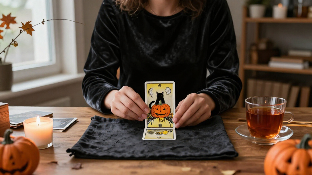 Halloween tarot card decks