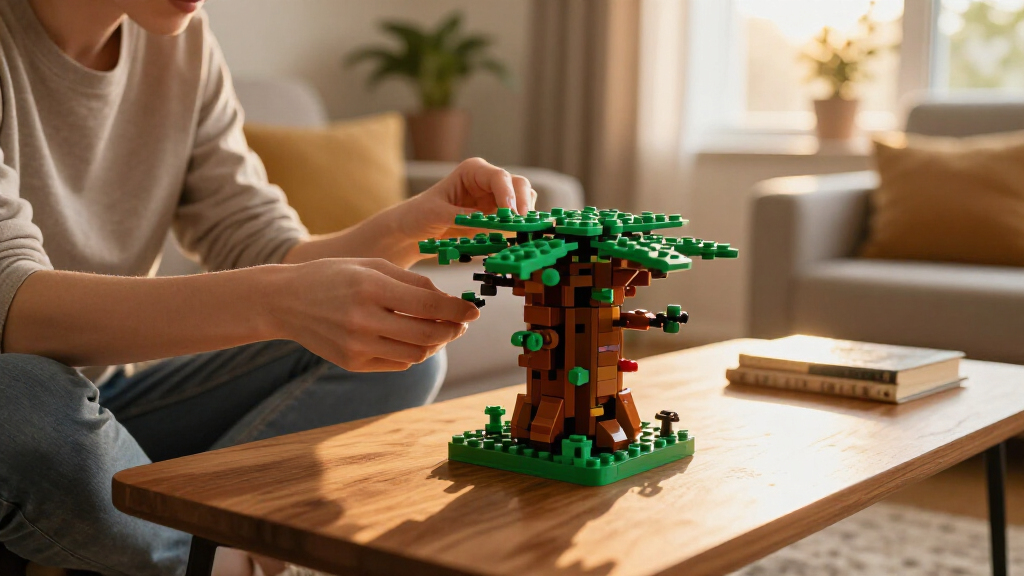 lego zelda great deku tree set
