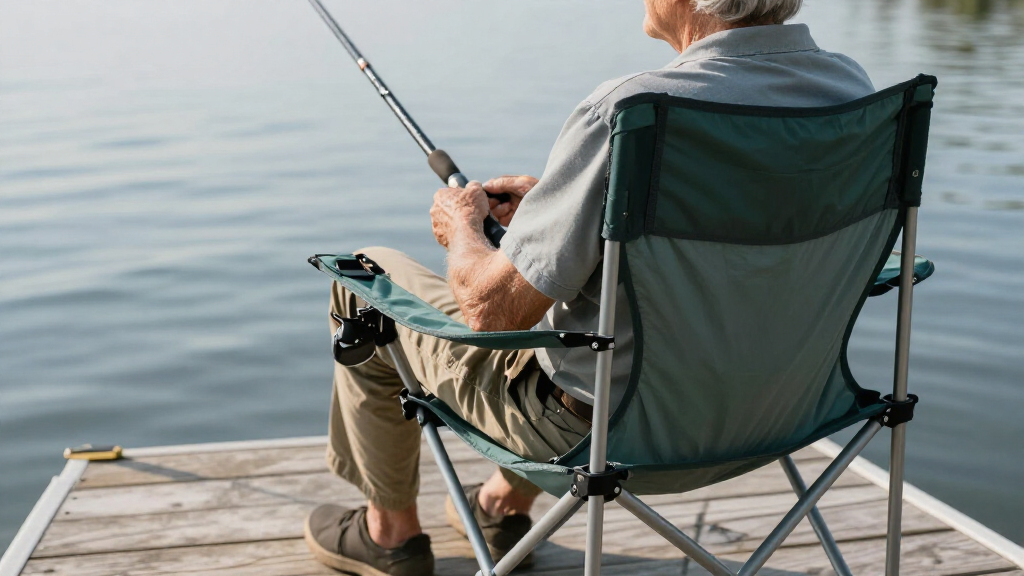 best fishing chairs with backrest for seniors