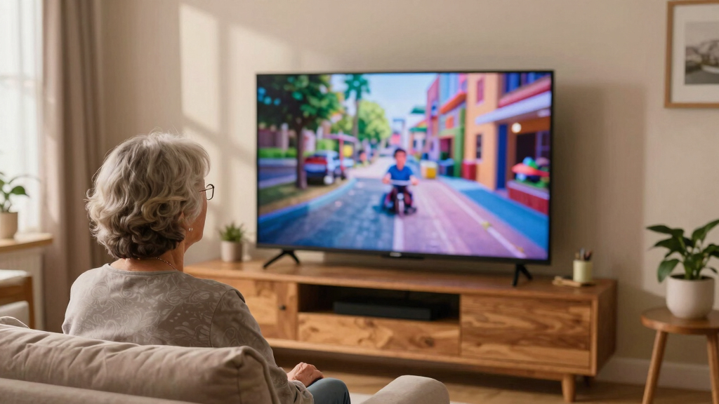 senior-friendly large screen TVs