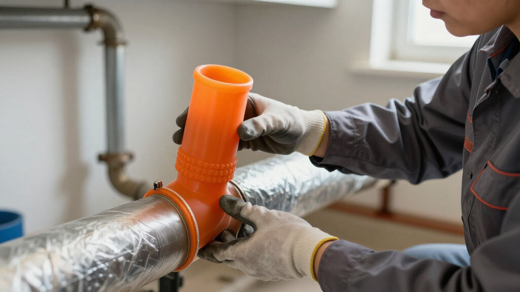 silicone pipe boots high temperature 6 inch