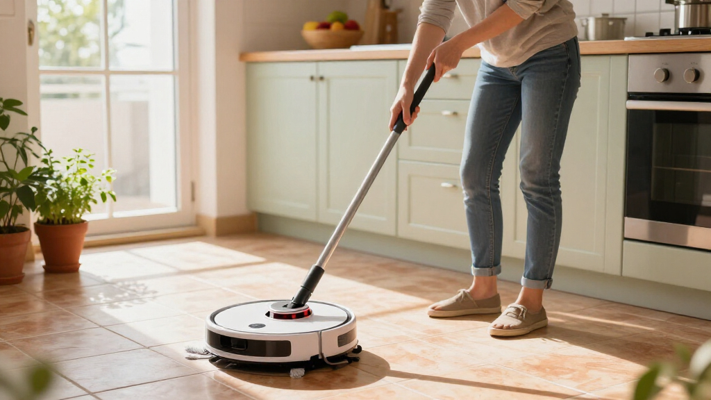robot mops with mapping