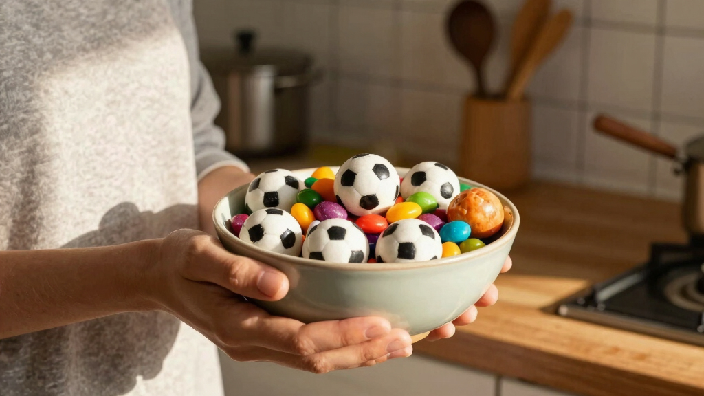 world cup themed snack bowls