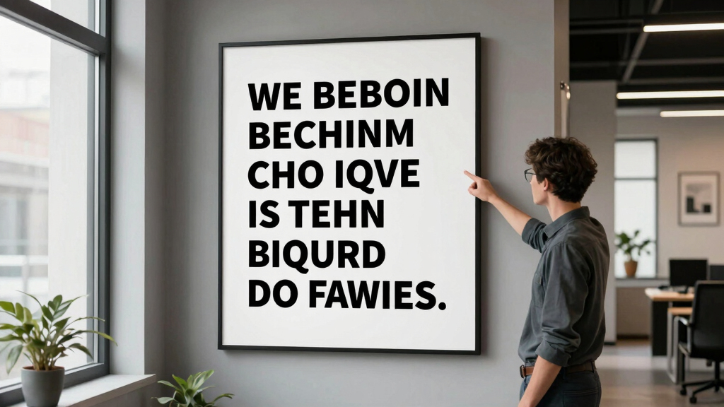 motivational quote wall art