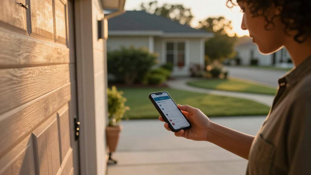 best smart garage door opener with app