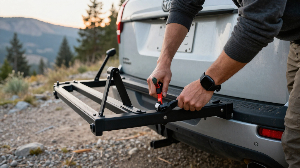 swing away hitch bike racks