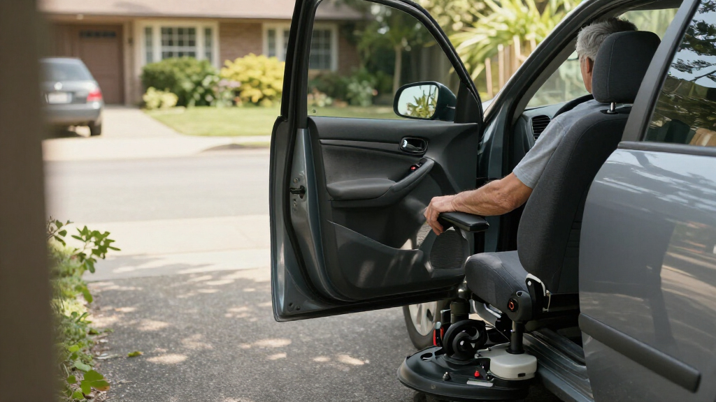 automatic rotating car seats for seniors