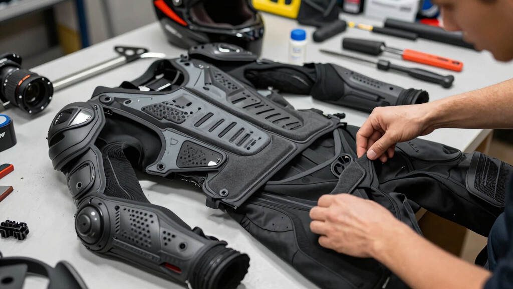 motorcycle protective armor body armor suit