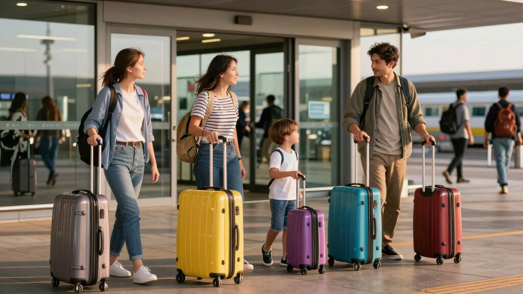 best luggage sets for families