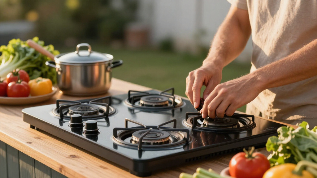 induction cook5 burner