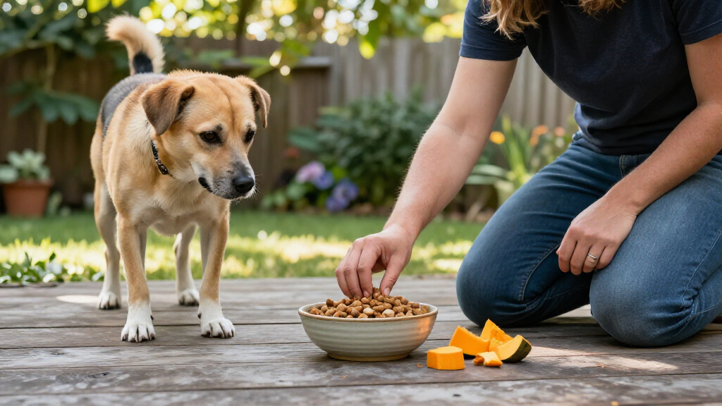 high fiber dog food