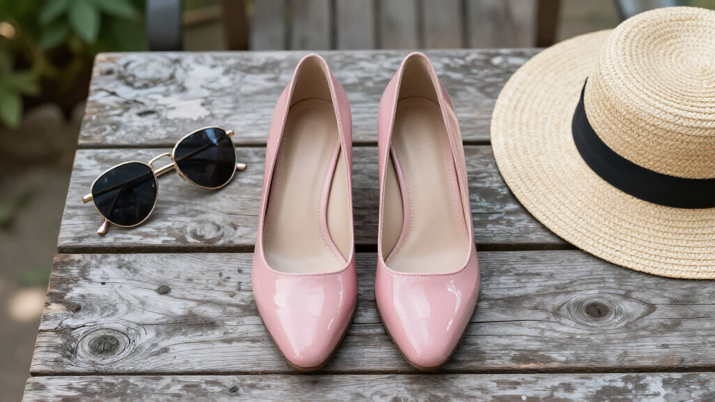 best glossy pumps