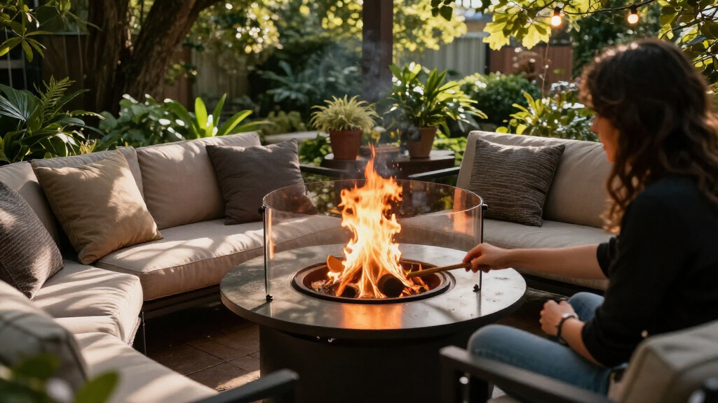 fire pit tables for patios