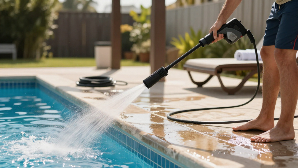 electric pressure washers for pools