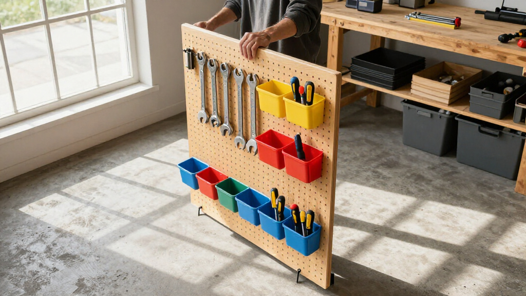 tool organizers pegboards for garages